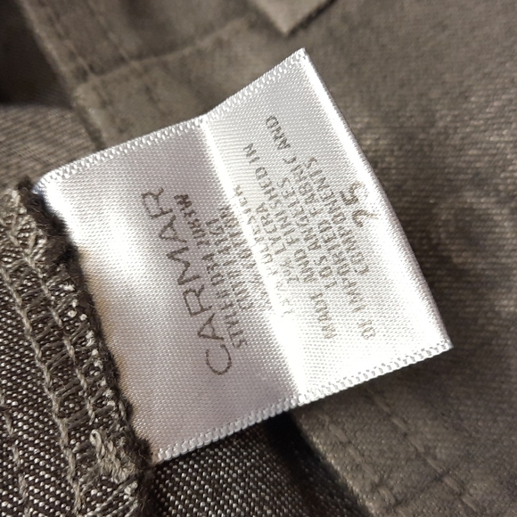 NWT, Carmar for LF Anne Gray Wax Coated Denim Skirt - Picture 16 of 16